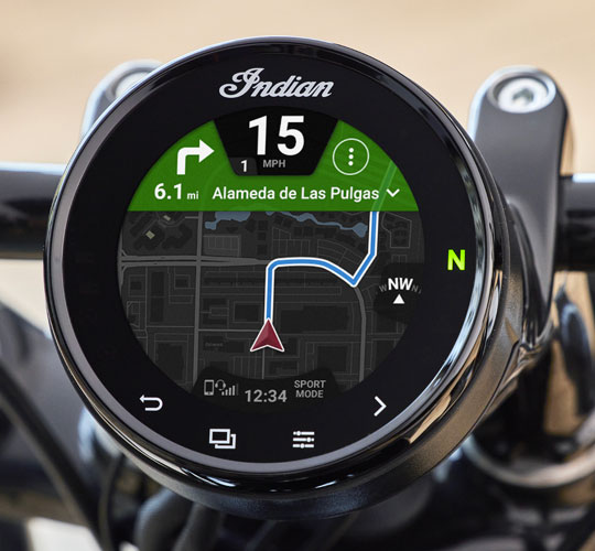 Écran tactile Ride Command 4"